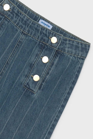 Mayoral çocuklar için wide leg jean pantolon