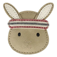 Donsje - Stanzen Rabbit Brooch | Dark Brown