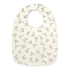 Babyshower - Olive Bloom Bib | Ecru