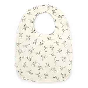 Babyshower - Olive Bloom Bib | Ecru