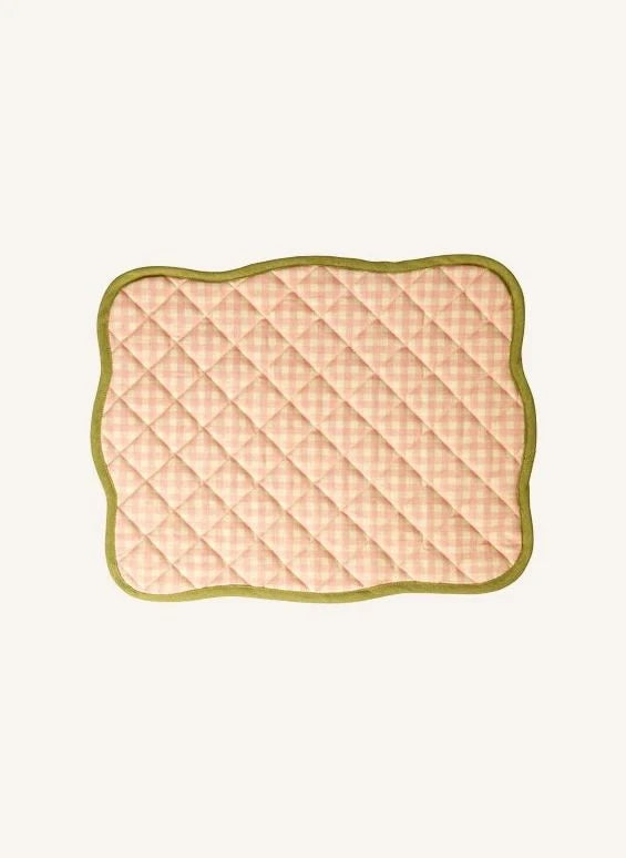 Rice - Vichy American Service Set | Peach
