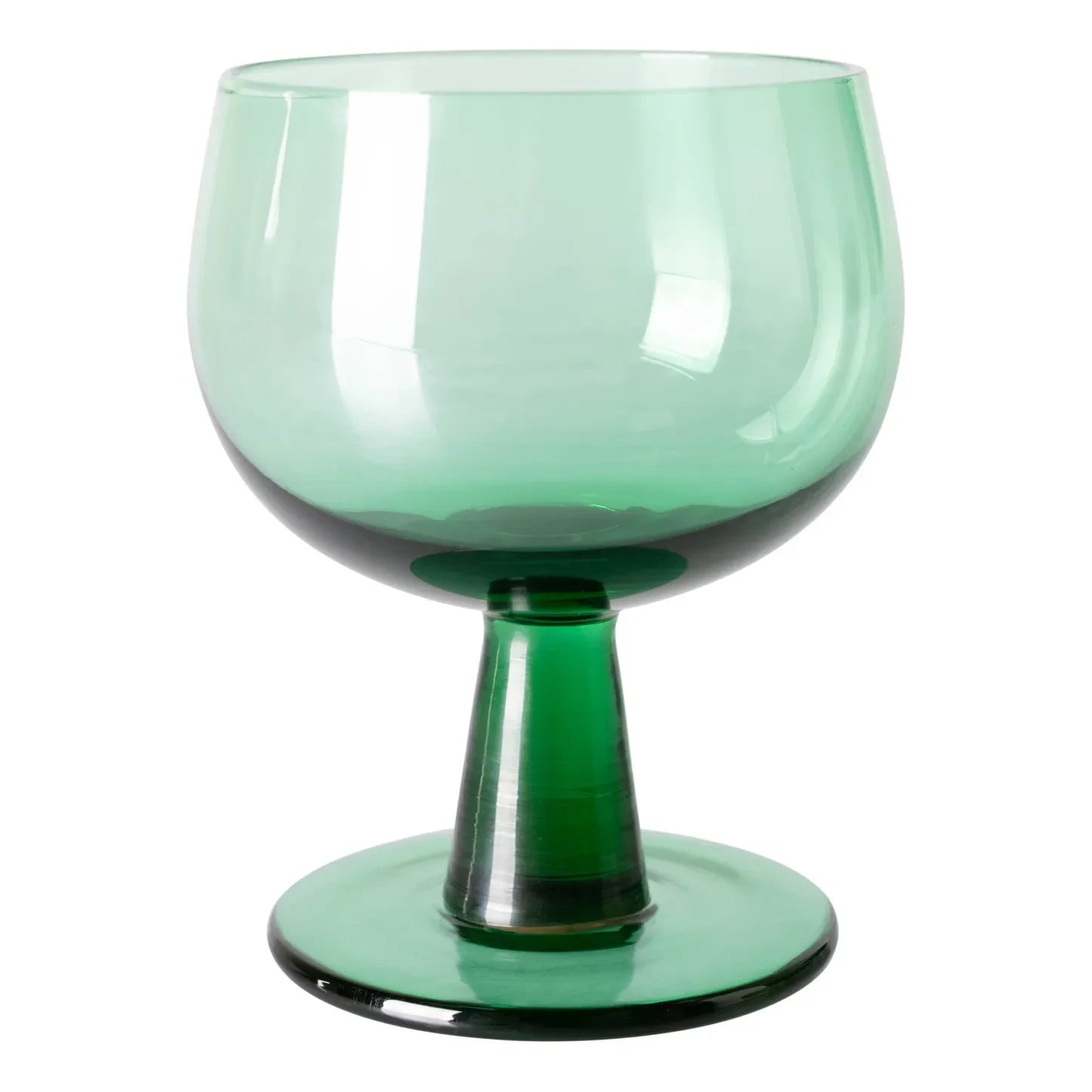 HKliving - Emerald Handle Glasses - Set of 4 | Green