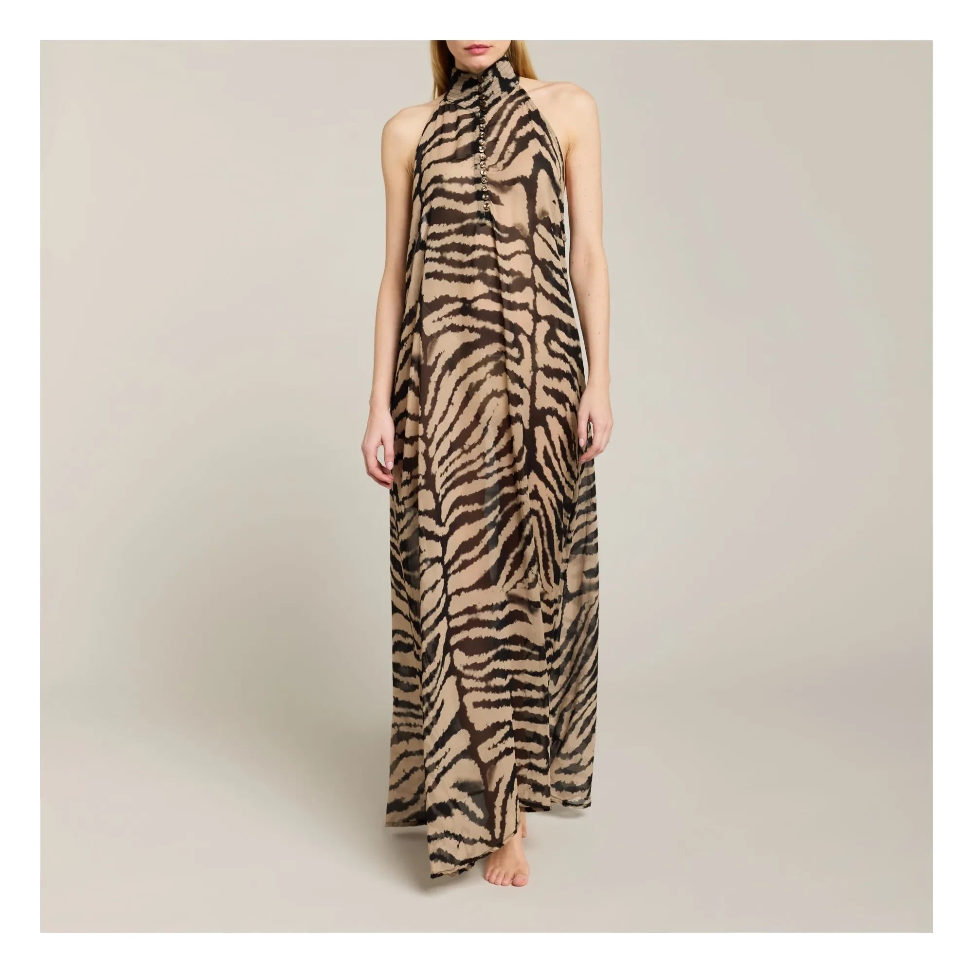 Maison Saint Julien - Mozambique Dress | Brown