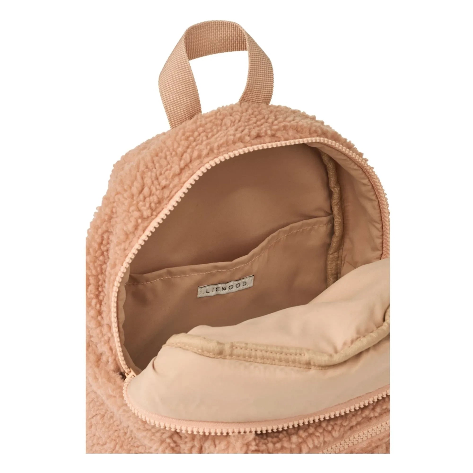 Liewood - Sherpa Andreas Cat Backpack | Recycled Fiber | Pink