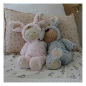 Olli Ella - Cozy Dinkum Rabbit Musical Toy | Medium Gray