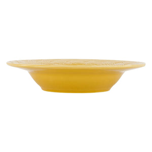 House of Capricorn - Wicker Soup Plate | Mustard