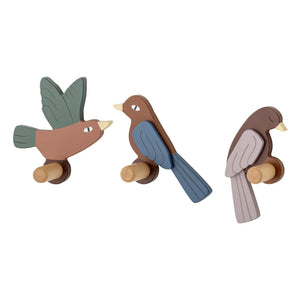 Bloomingville Mini - Lewi Wall Hooks - Set of 3 | Brown