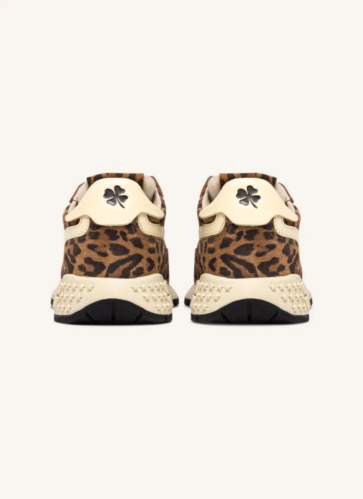 Autry - Reelwikid Low Suede Sports Shoes | Leopard