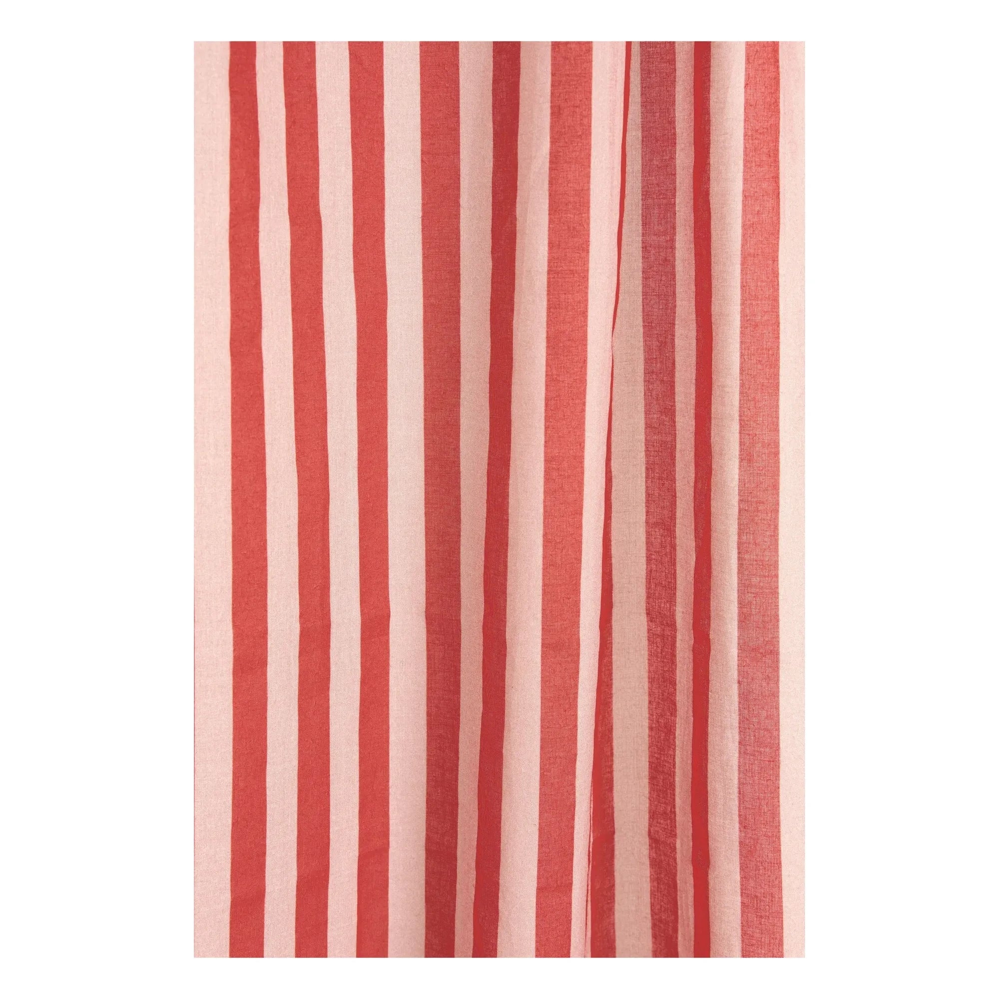 Nobodinoz - Wendy Checked Cotton Voile Curtain | Red