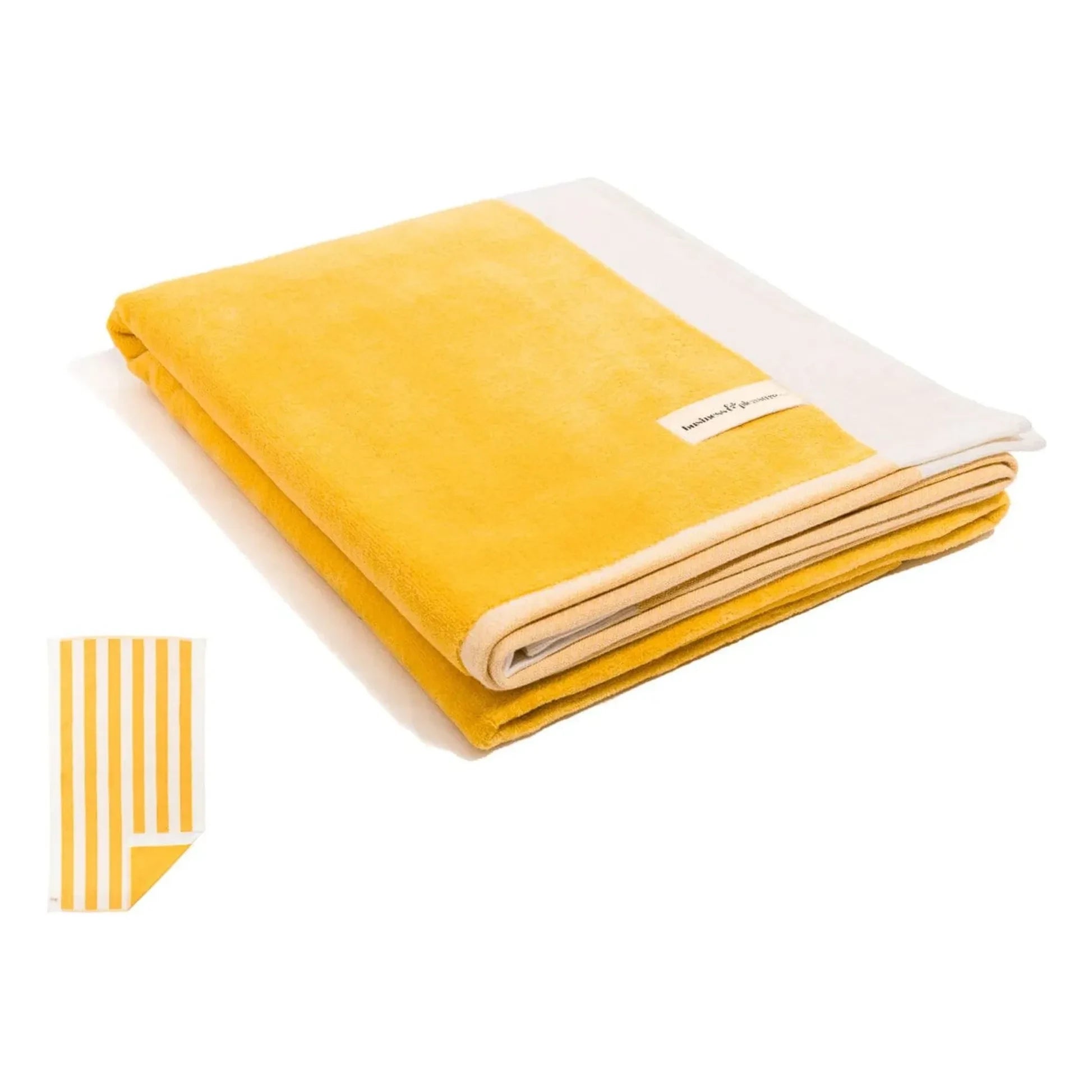 Business & Pleasure Co. - Beach Towel | Yellow