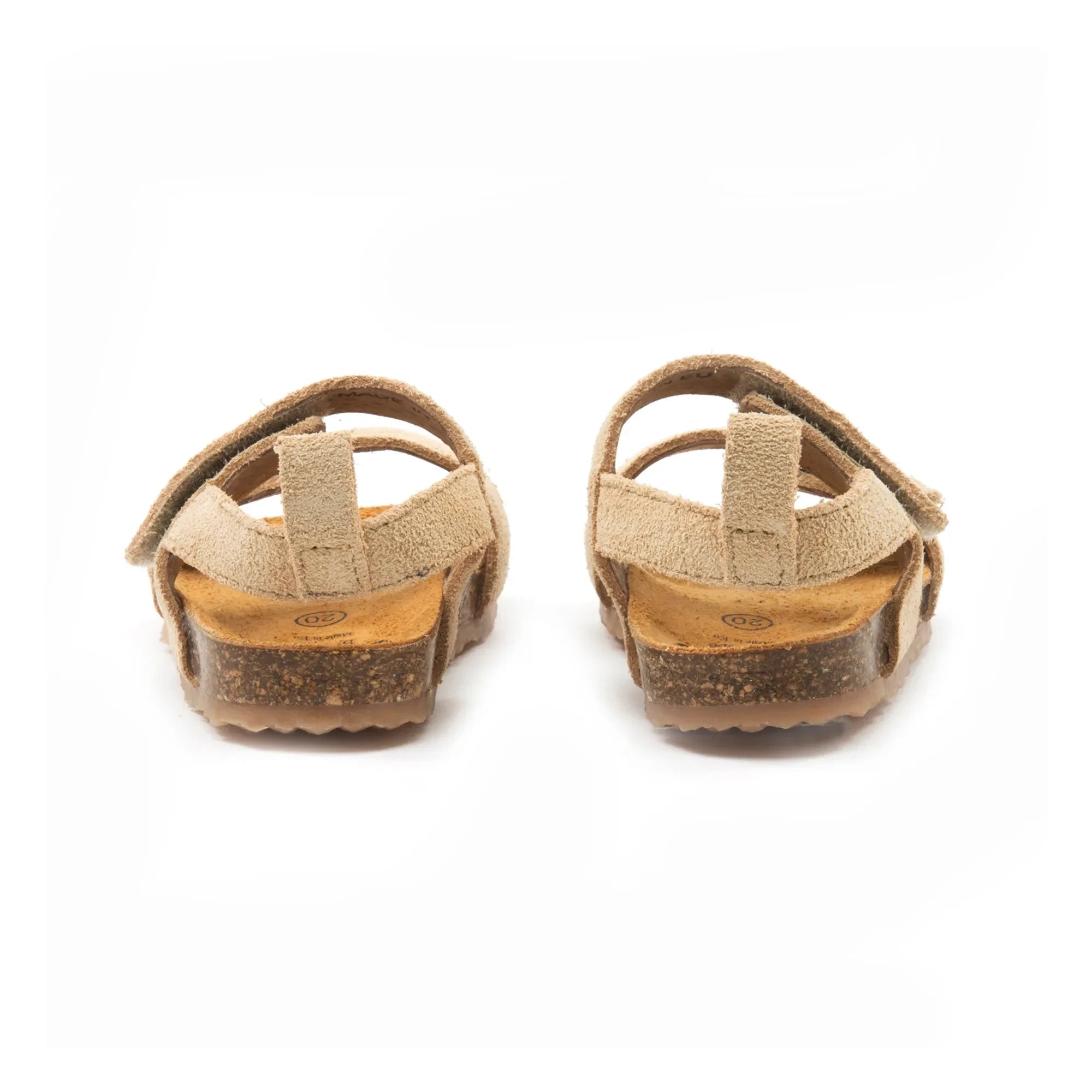 Pèpè - Two Con Me - Double Strap Sandals | Beige