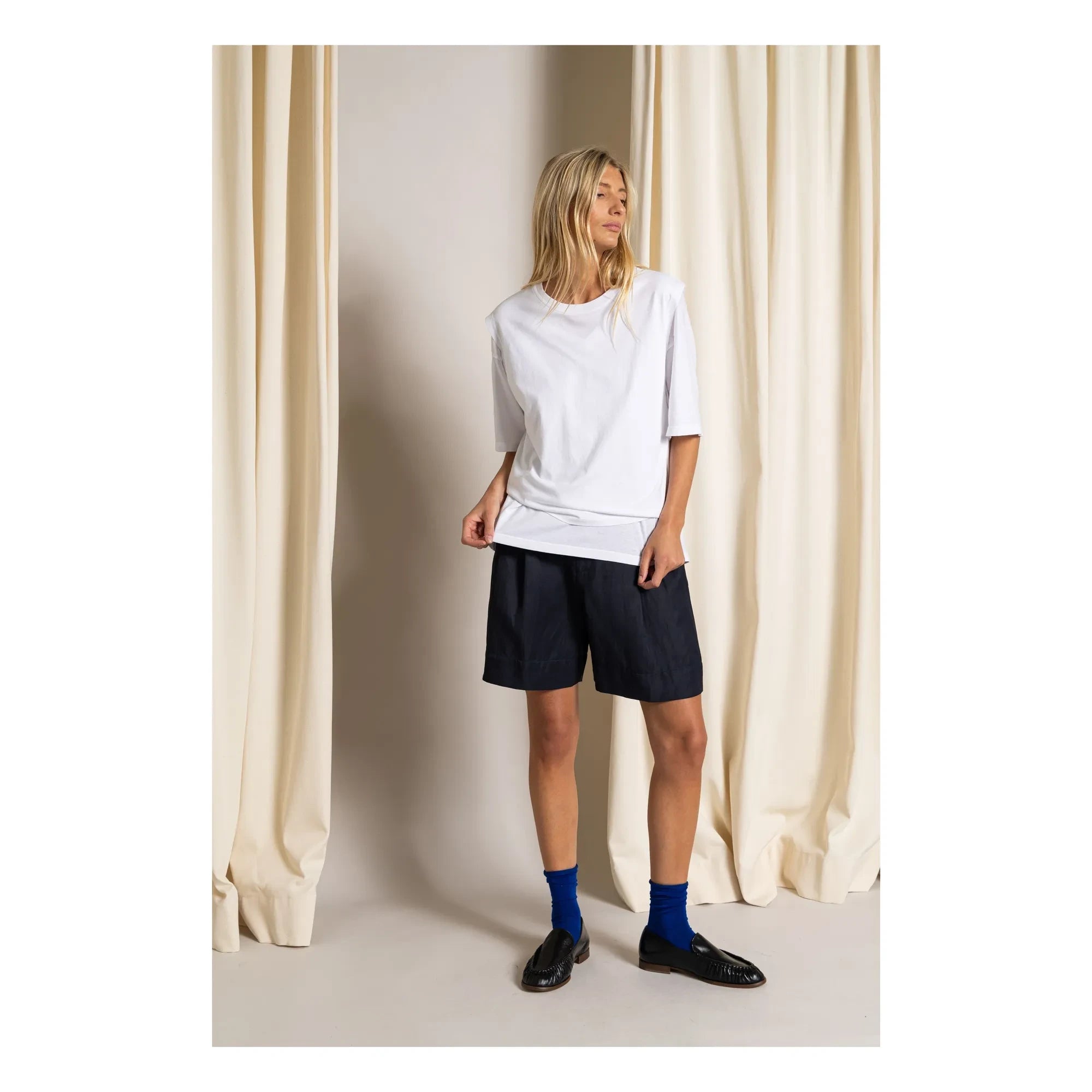 Smallable Woman - Freja Organic Cotton Sleeveless T-Shirt | White