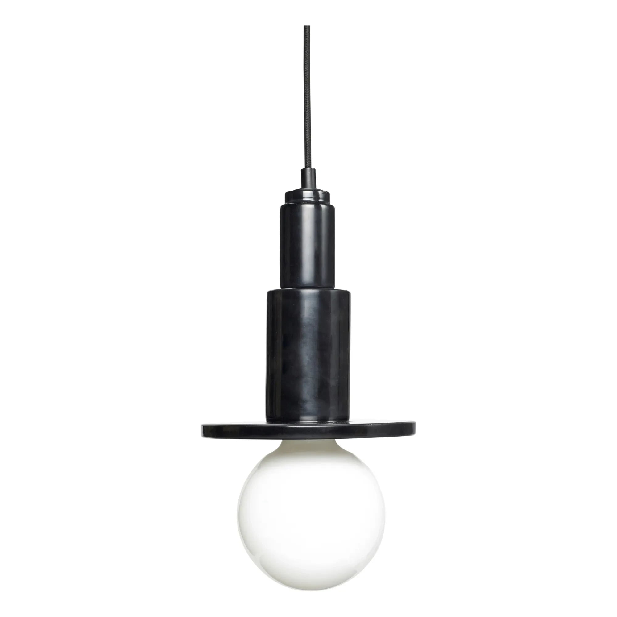 Hübsch - Marble Pendant Lamp | Black