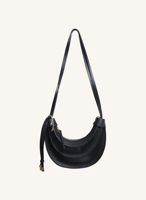 Farm Rio - Banana Small Leather Bag | Black