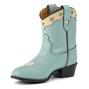 Copenhagen Colors - Short Cowboy Boots - Copenhagen Colors X Bootstock | Light Blue