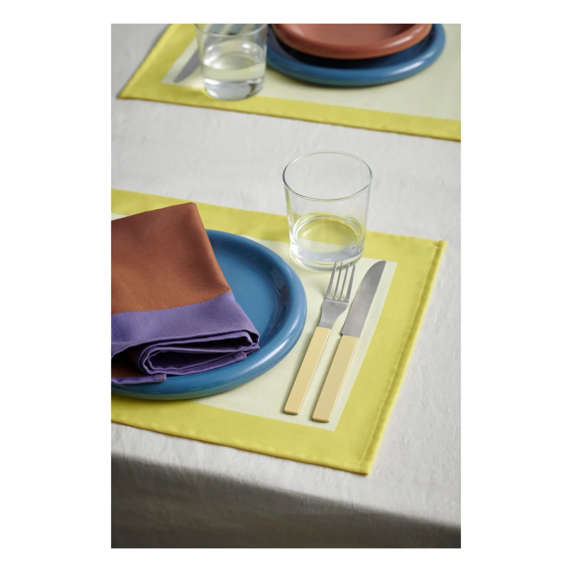 Hay - 4-Piece Cutlery Set, Muller Van Severen - 4-Piece Set | Yellow