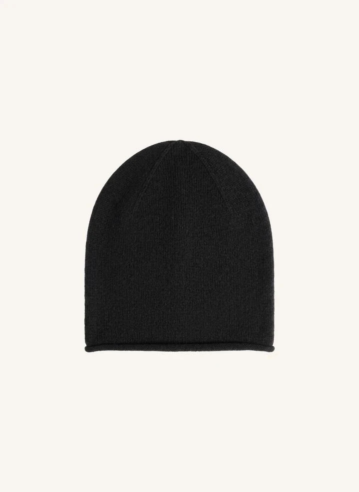 Smallable Woman - Clocker Merino Wool Beanie | Black
