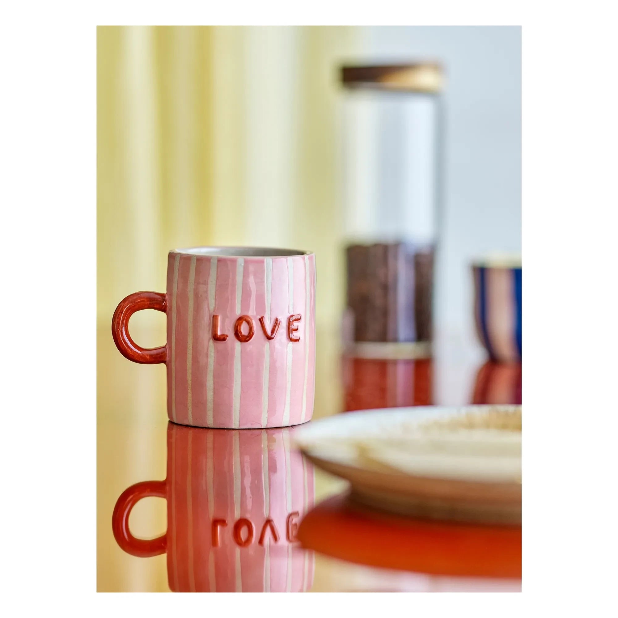 Bloomingville - Cherish Mugs | Pink