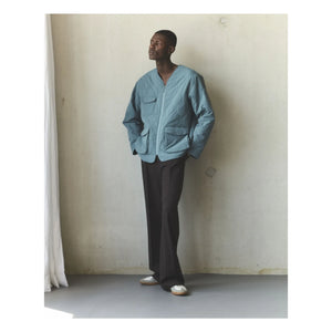 Welter Shelter - Hafif kapitone ceket | Petrol mavisi
