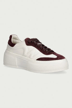 Weekend Max Mara deri kadın spor ayakkabı