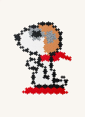 Plus-Plus - Snoopy Aviator Tube - 275 Pieces - Plus-Plus x Peanuts | White