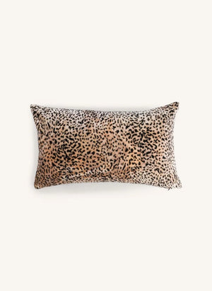 The Socialite Family - Carino Roseanna x The Socialite Family Leopard Pattern Jacquard Velvet Pillow | Leopard