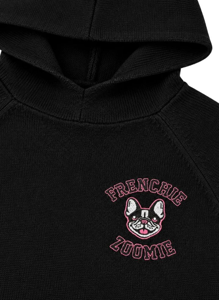 Finger in the nose - Sofia Zoomie Merino Wool Sweater | Black
