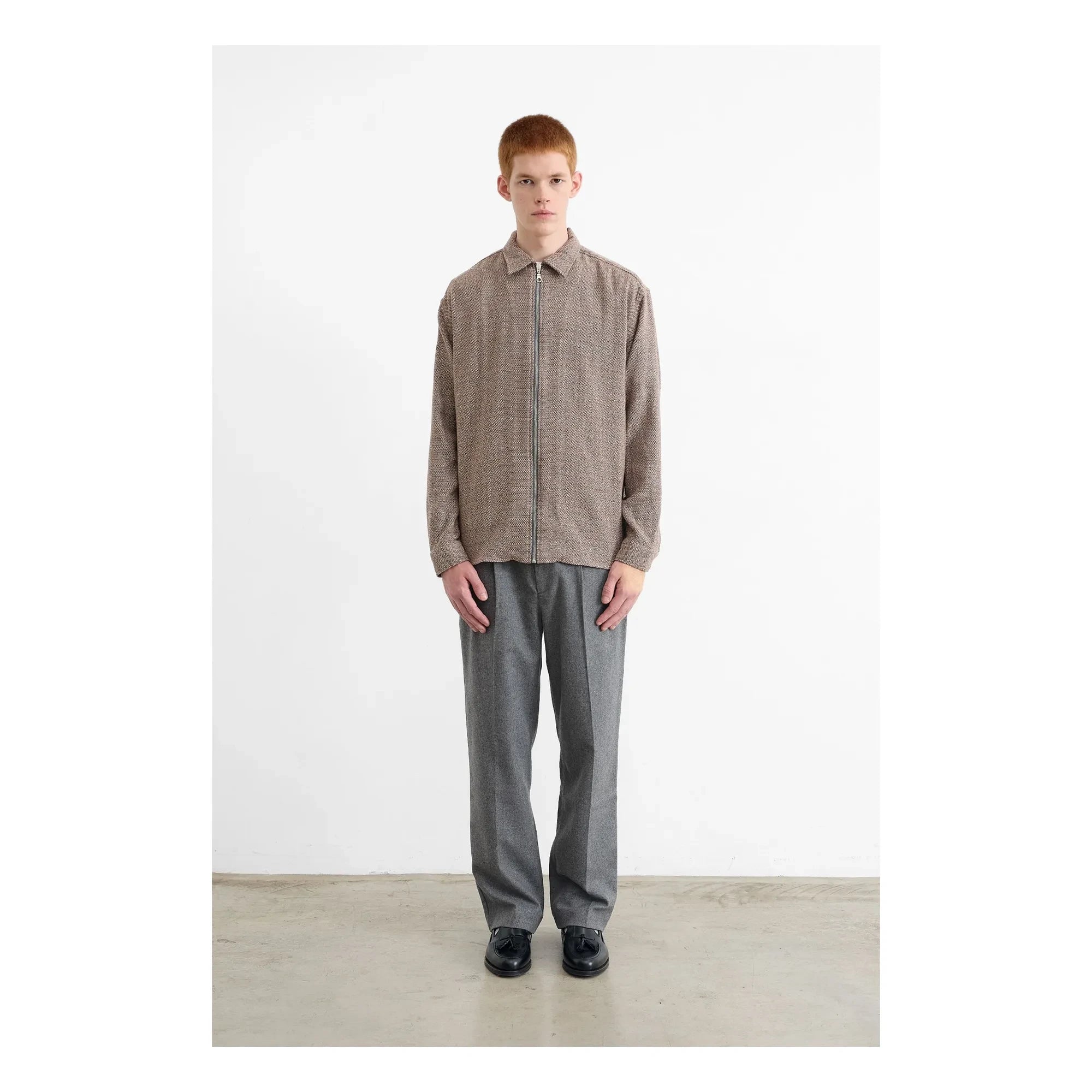 Edmmond Studios - Blurred Landscape Shirt | Heather Grey