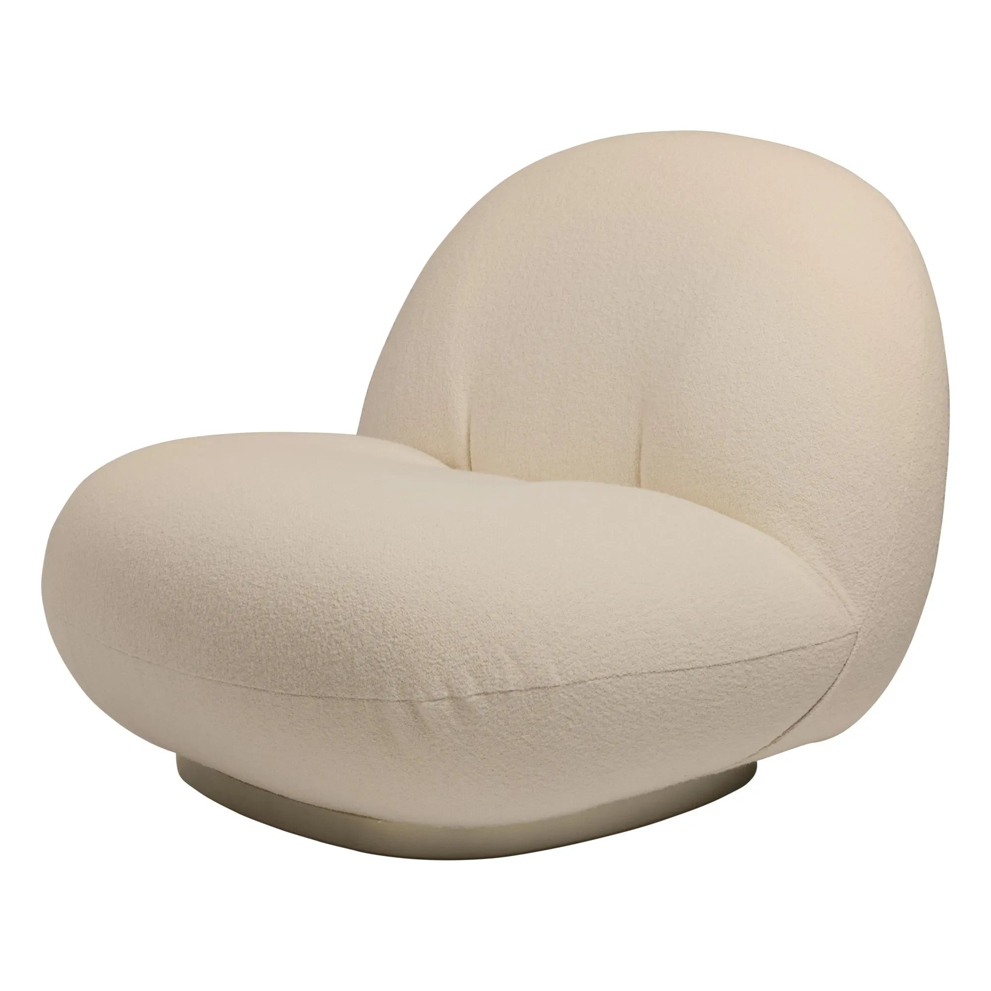 Gubi - Pacha Lounge Chair - Pierre Paulin 1975 | Cream