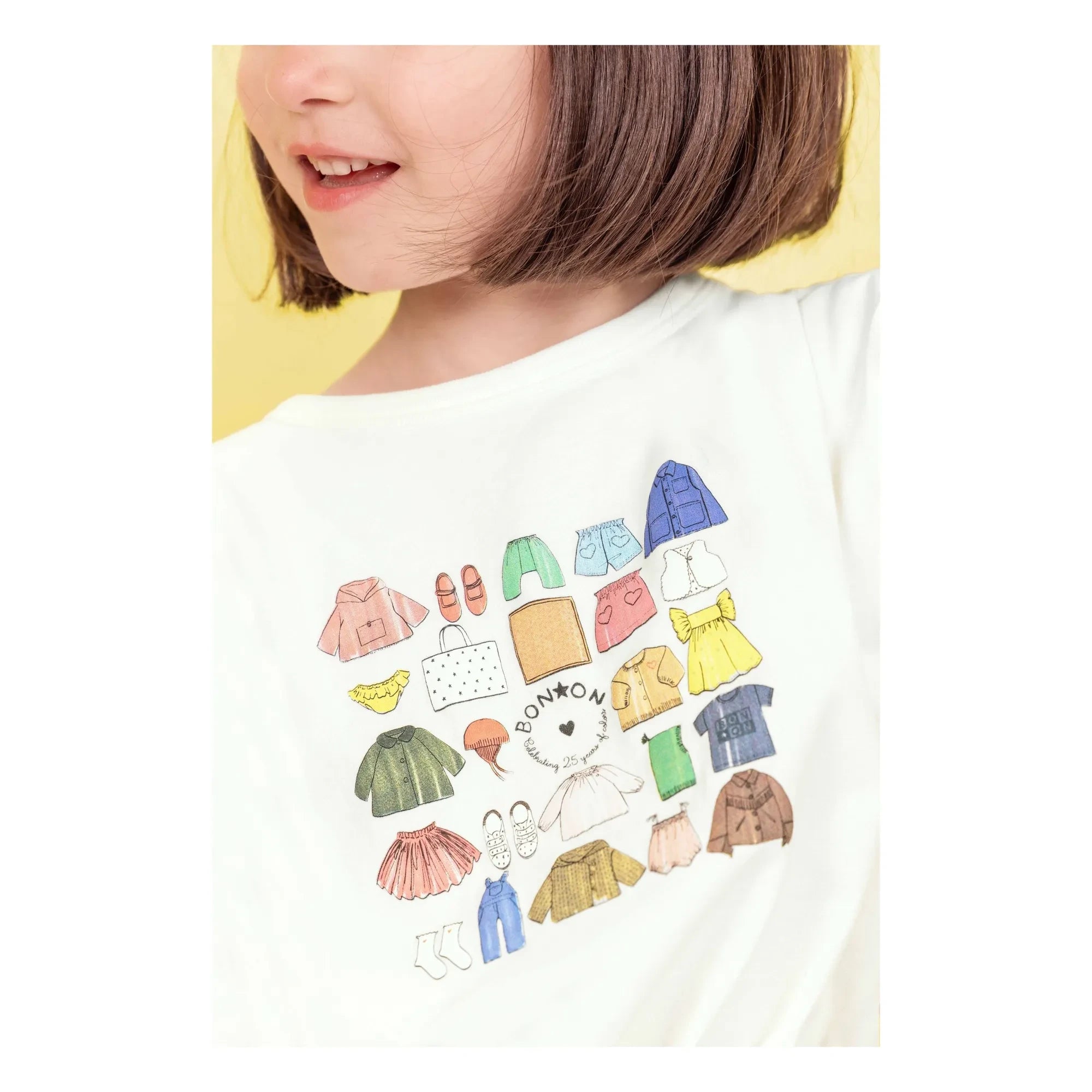 Bonton - Livo Garde-Robe T-Shirt | Ecru