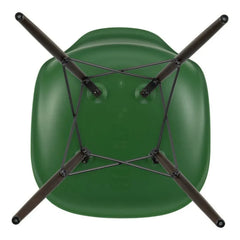 Vitra - DSW Plastic Chair - Maple Base - Charles & Ray Eames | Emerald Green