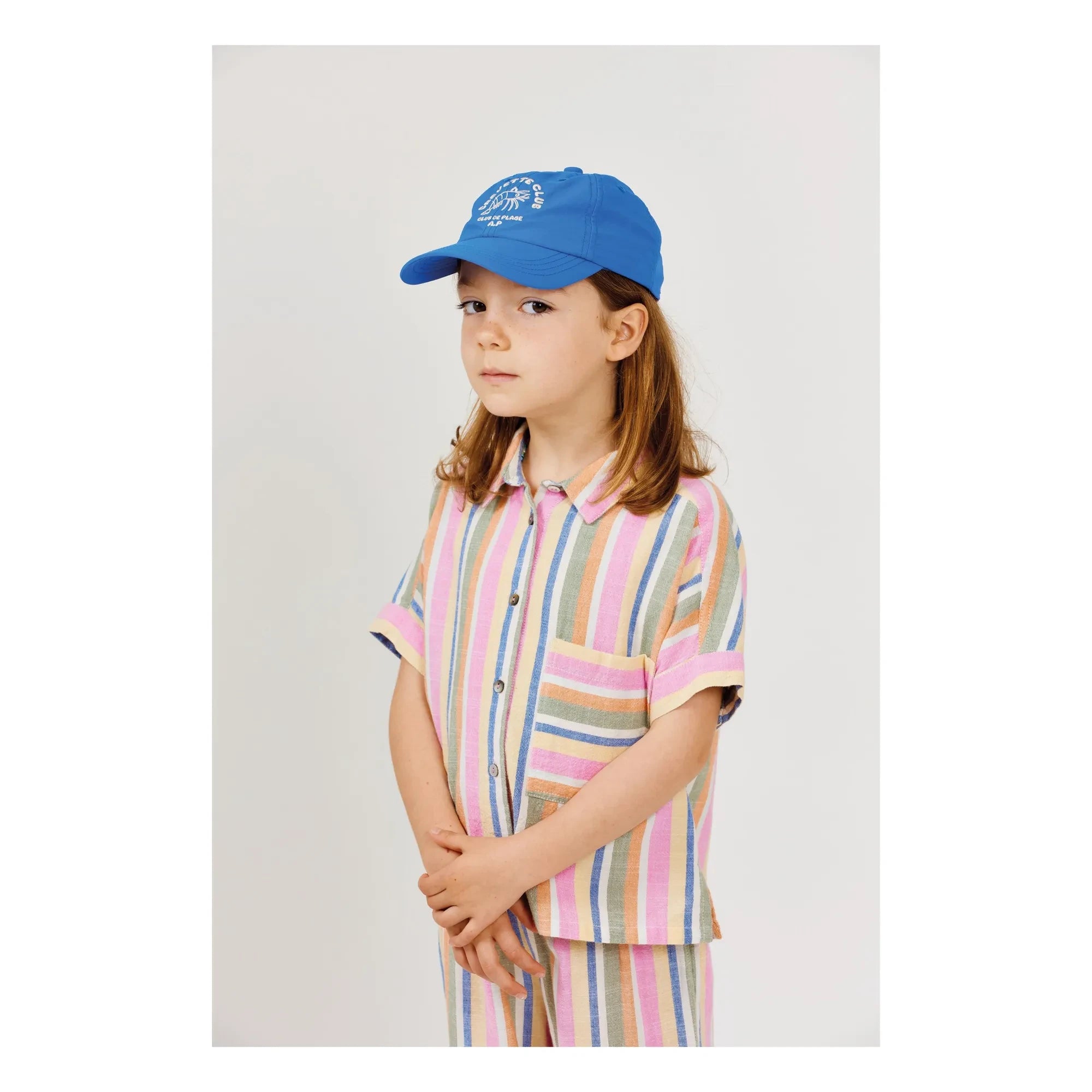 Arsène et Les Pipelettes - Pink Striped Shirt | Pink
