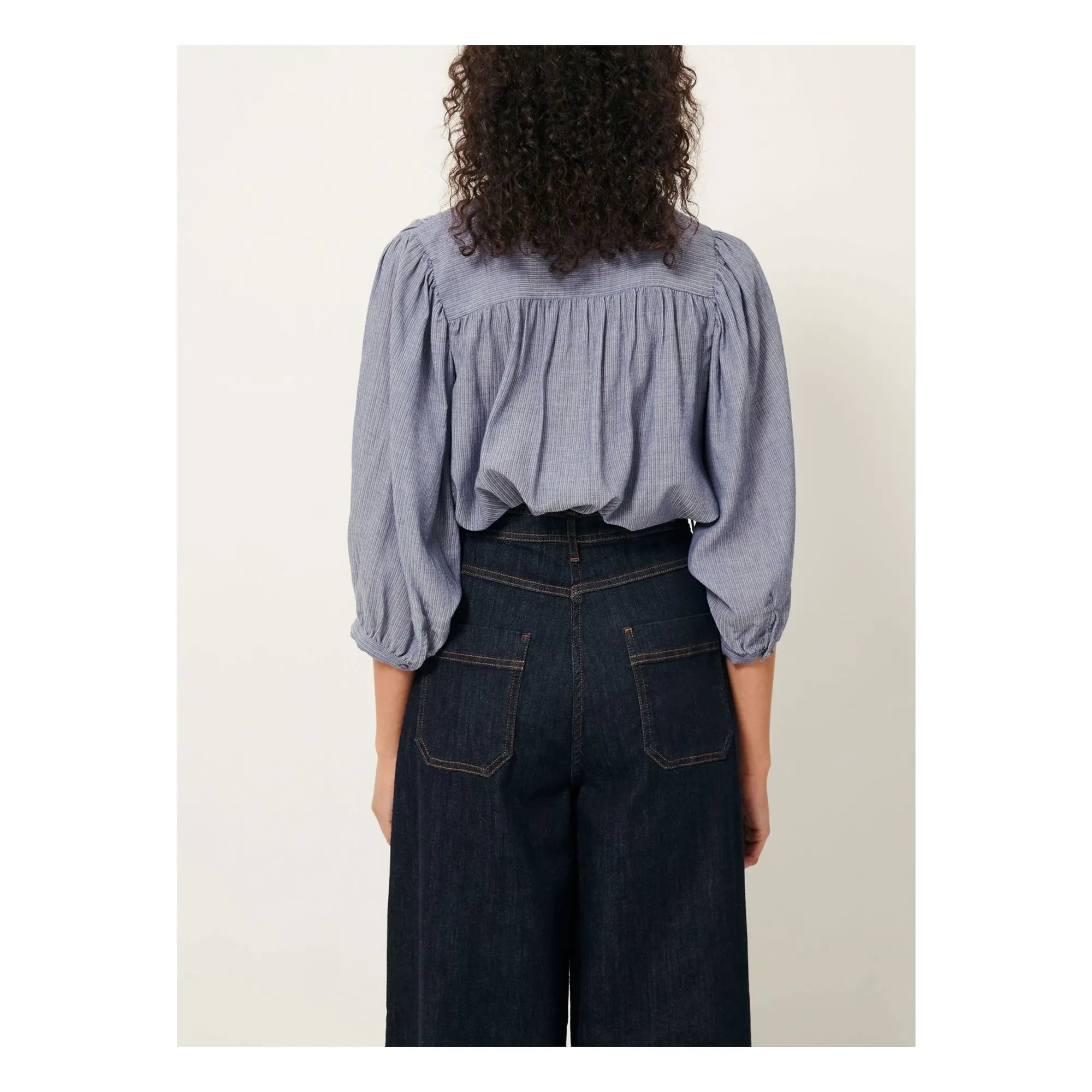 Sessùn - Striped Blouse | Blue