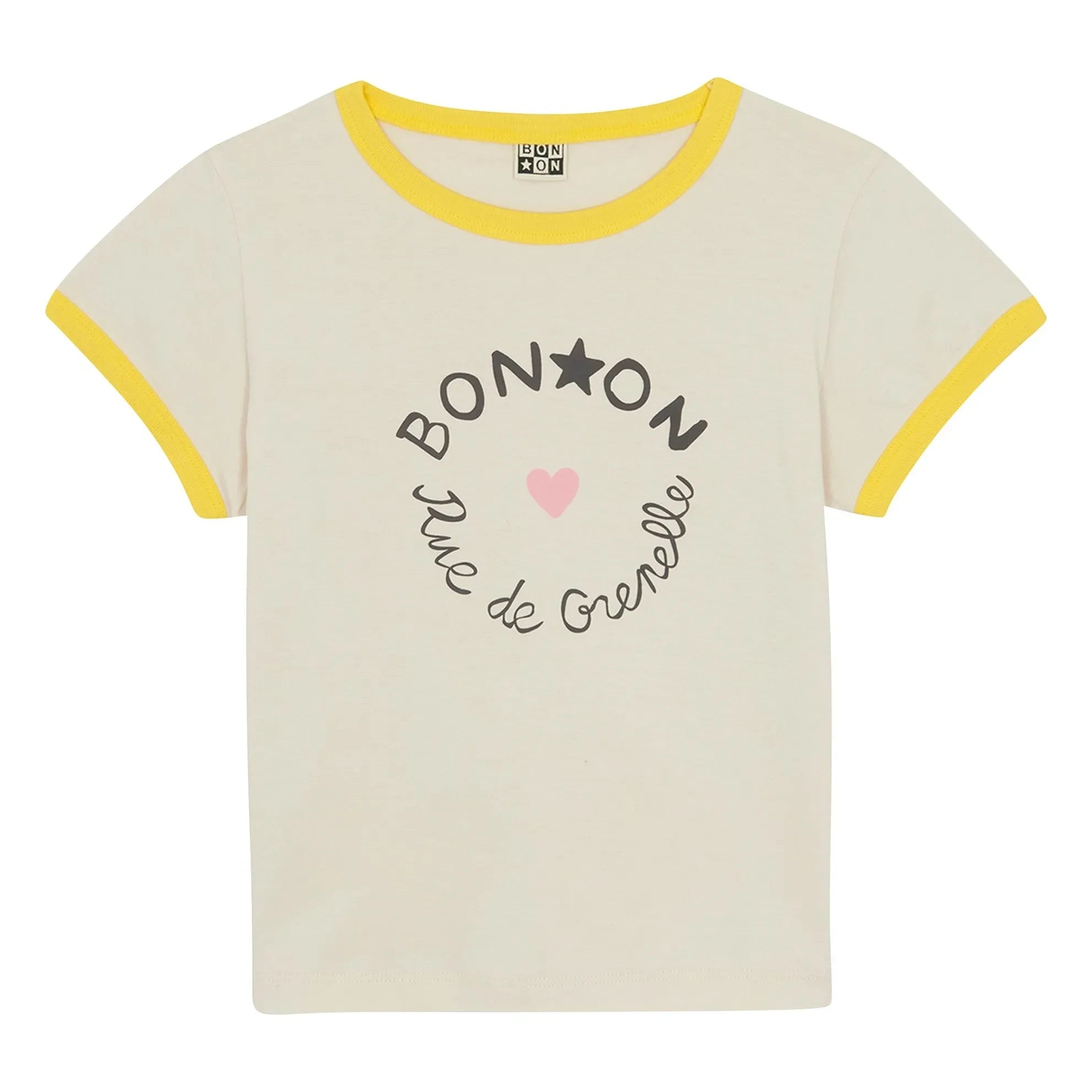 Bonton - Napo Contrast T-shirt | Cream