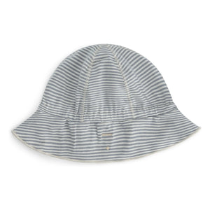 Gray Label - Striped Bob Organic Cotton | Turquoise Blue