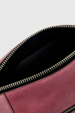AllSaints VEGA kadın deri crossbody çanta