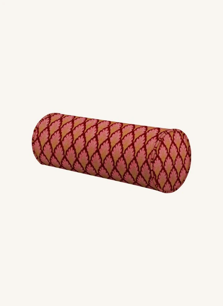 Palais - Jessica cylindrical pillow | Burgundy