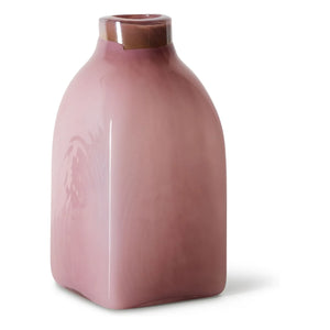 HKliving - Atelier L glass vase | Dusty pink