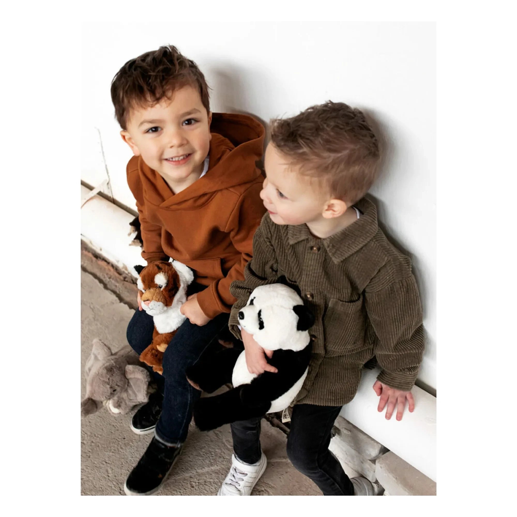 Bon Ton Toys - WWF - Panda Plush | Black/White