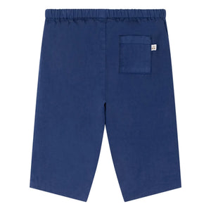 Bonpoint - Dandy Organic Cotton Pants | Indigo Blue