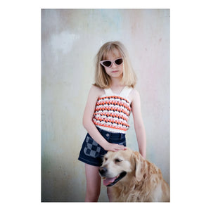Kalinka - Isabelle Crochet Top | Ecru