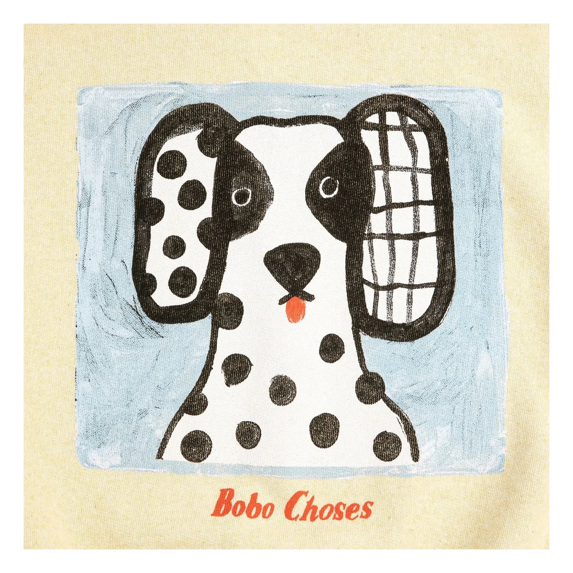 Bobo Choses - Dalmatian Organic Cotton Sweatshirt | Yellow