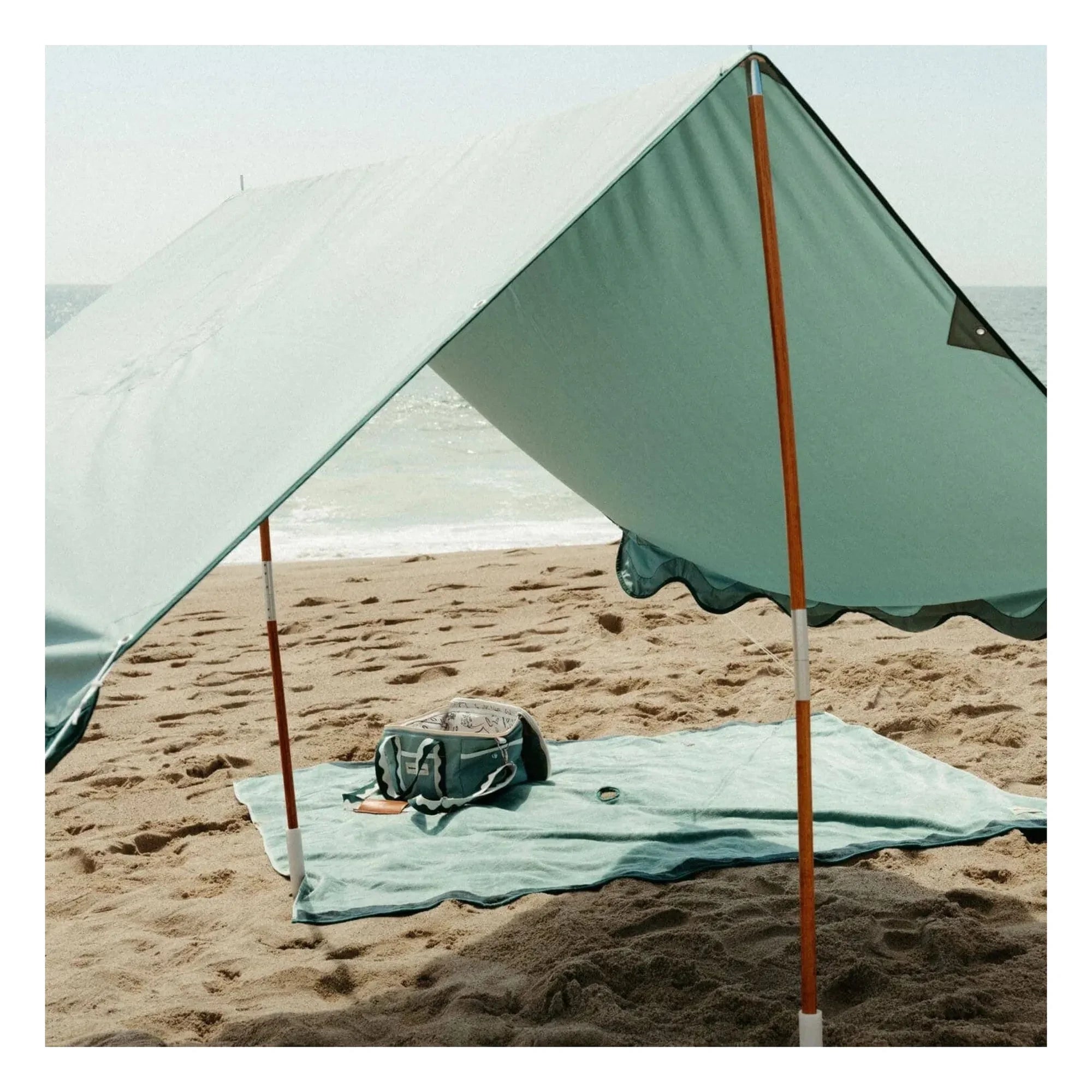 Business & Pleasure Co. - Perforated Beach Towel | Green