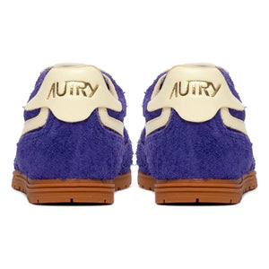 Autry - Windspin Low Two-Tone Suede and Leather Sneakers | Purple
