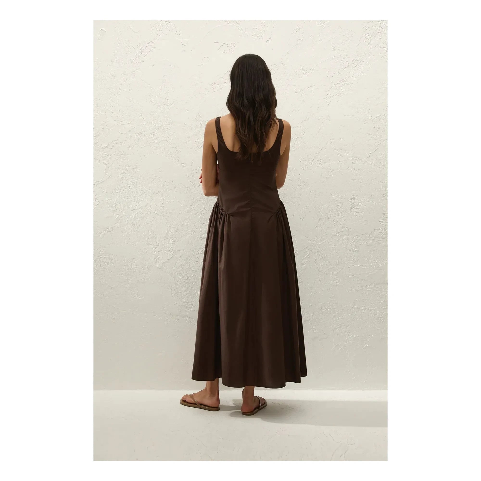Faithfull the Brand - Marcella Cotton Dress | Coffee