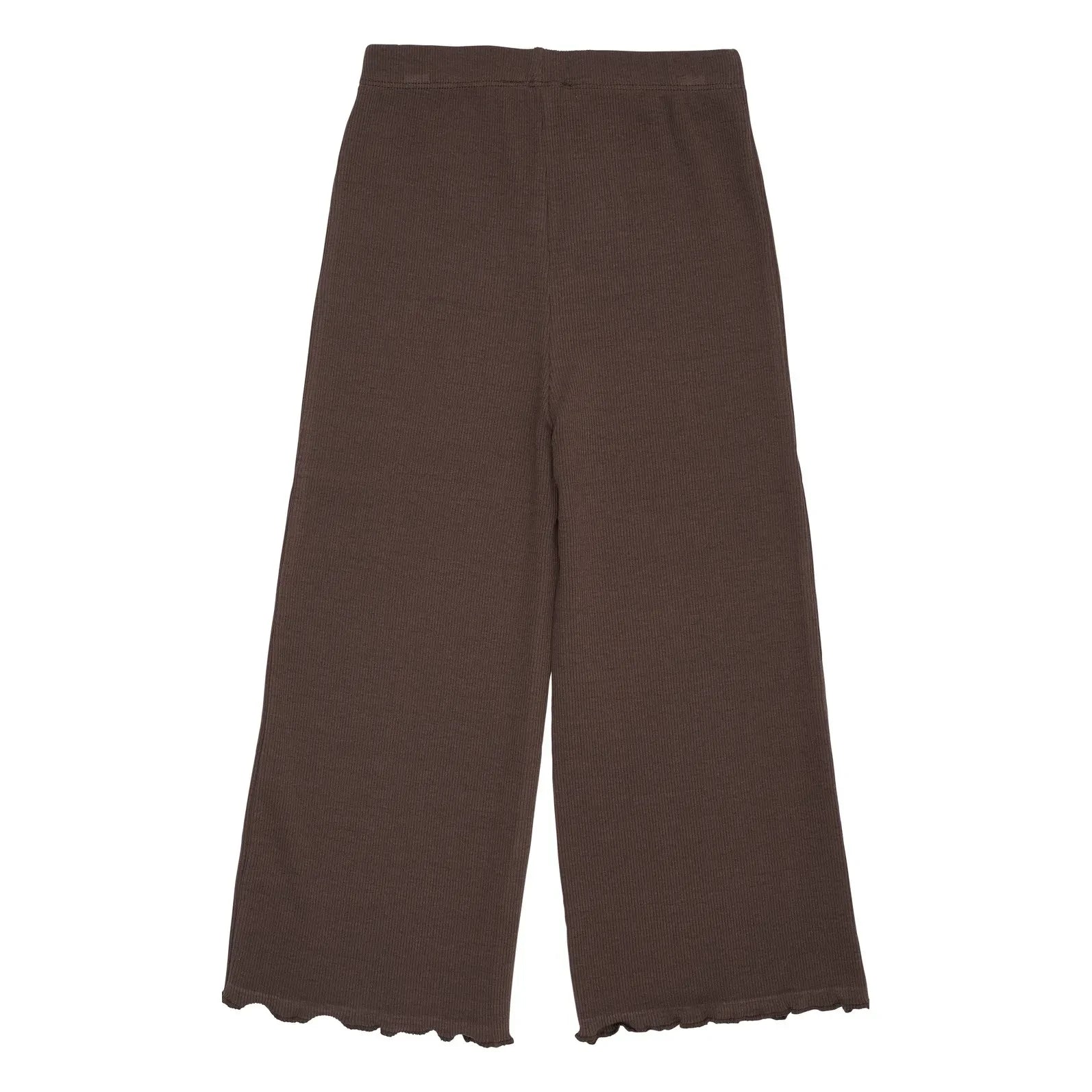 Copenhagen Colors - Wide-Leg Modal Pants | Dark Brown