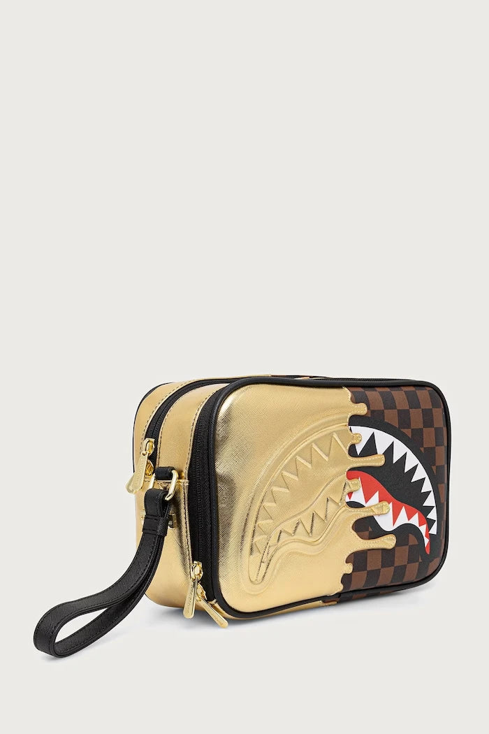 Sprayground - Brown Shark Cosmetic Bag in Paris 910B9343NSZ