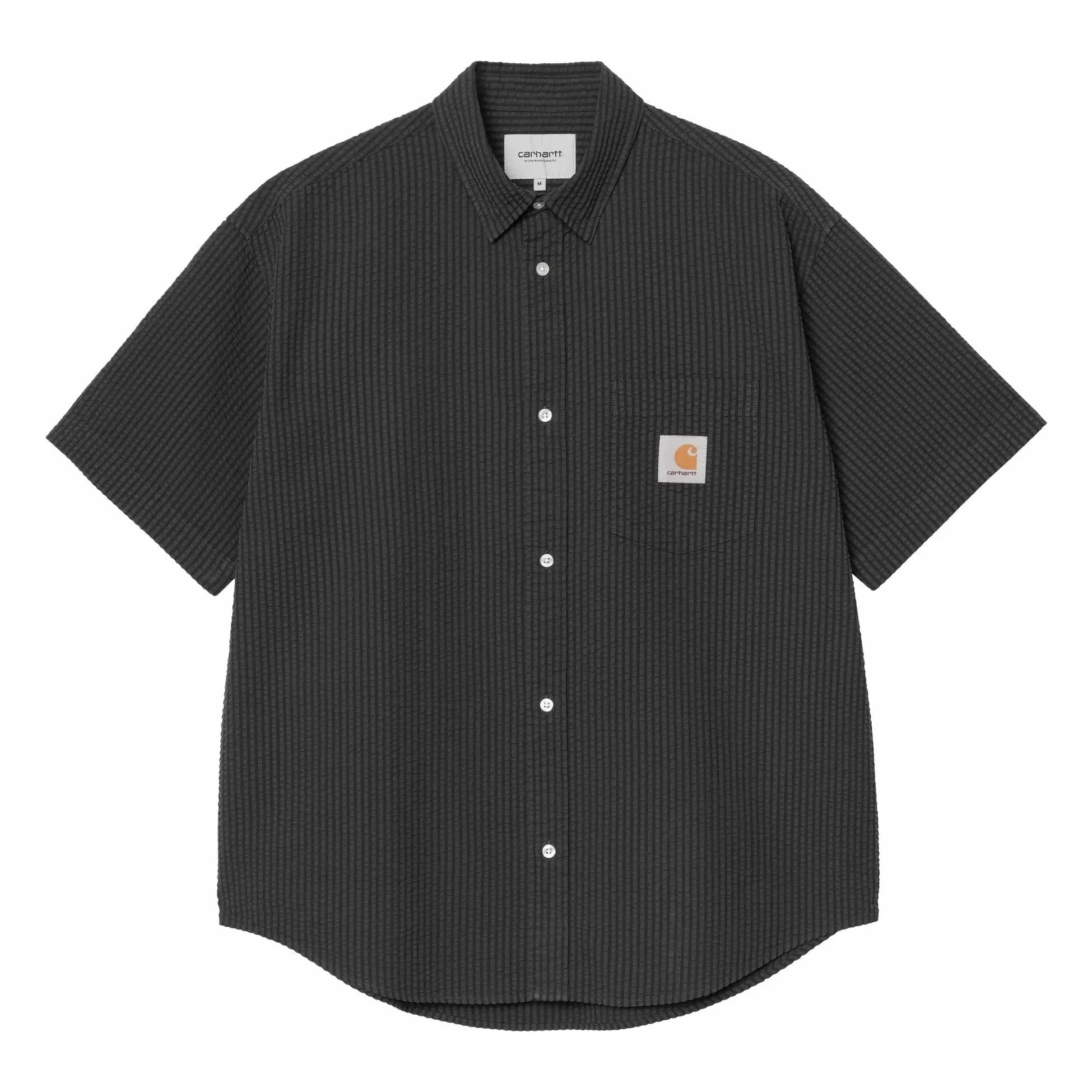 Carhartt WIP - Toland Striped Seersucker Shirt | Black