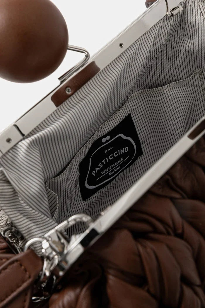 Weekend Max Mara kadın deri crossbody çanta ALIBERO