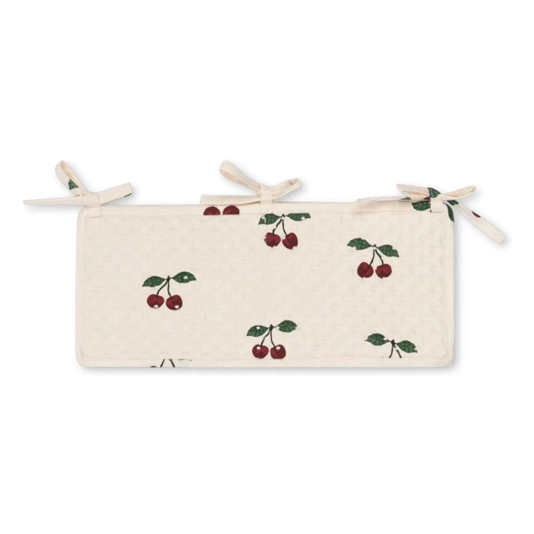 Konges Sløjd - Cherry Quilted Crib Pocket | Cherry Red